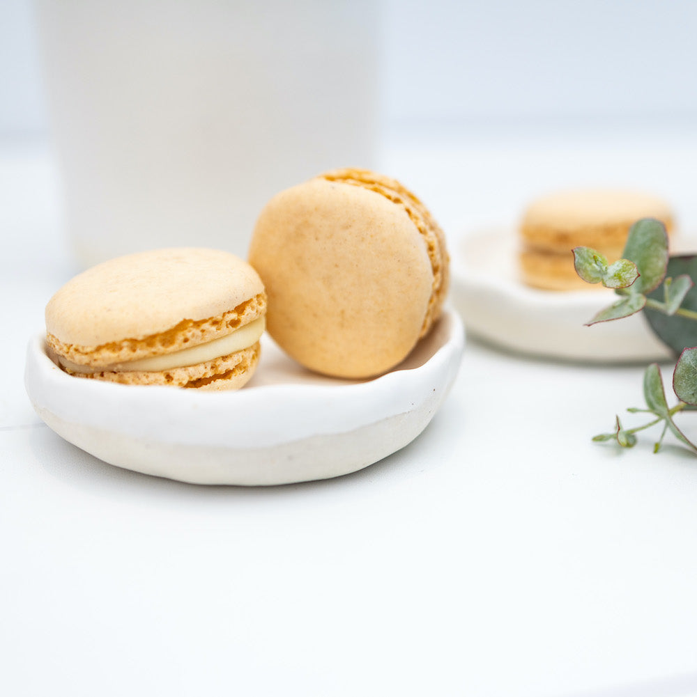 CERAMIC PETITE DISH [WHITE or DUCK EGG BLUE]