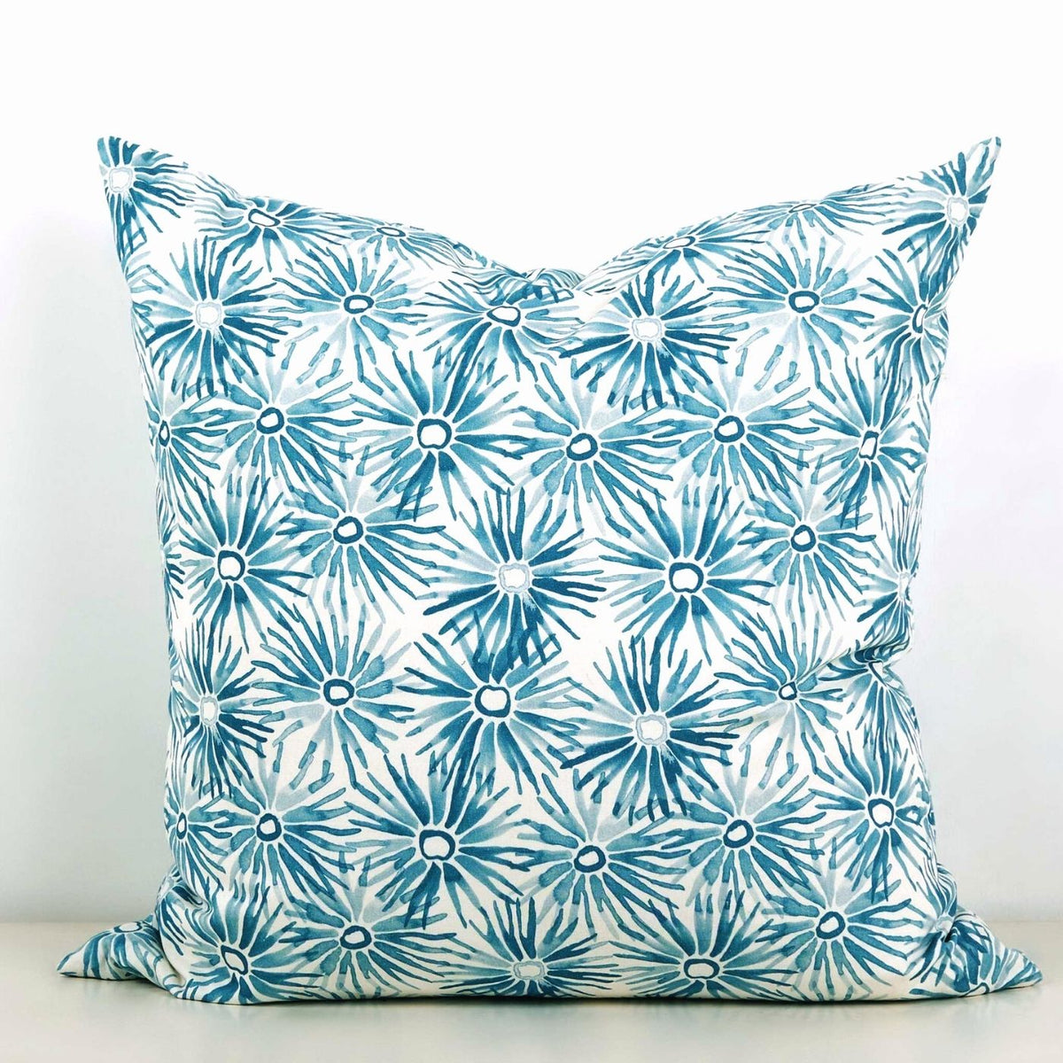 Aster Teal Cushion Buy Cotton Cushions Online Australia