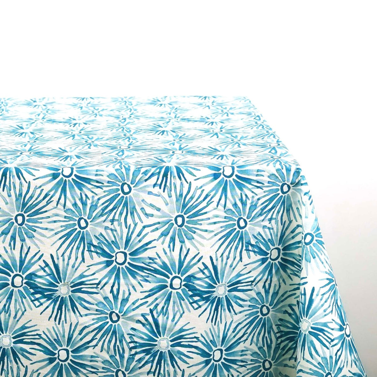 Aster Teal Tablecloth Buy Modern Table Linen Online Australia