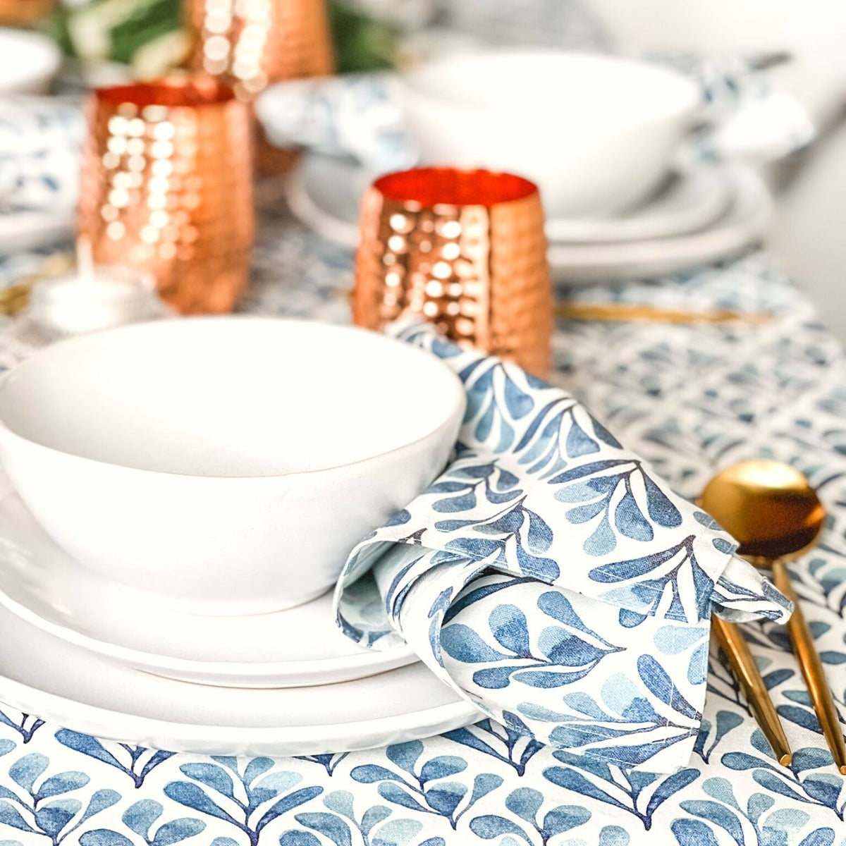 Flora Bluewater Buy designer napkins online Australia