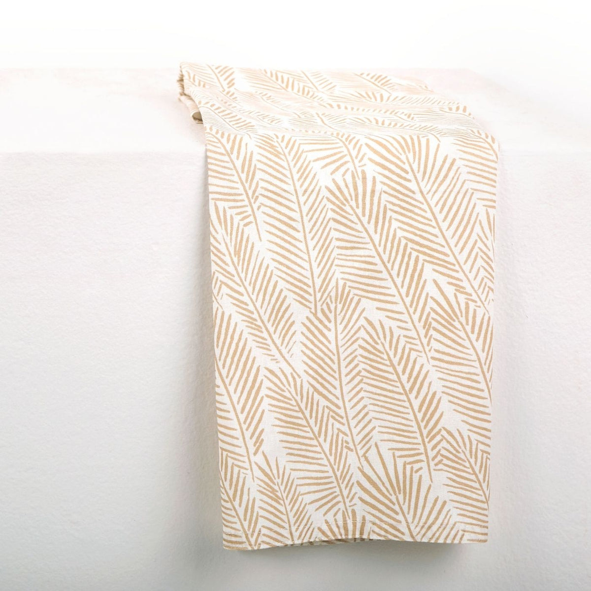 PALM MUSTARD Buy designer tea towels online Australia
