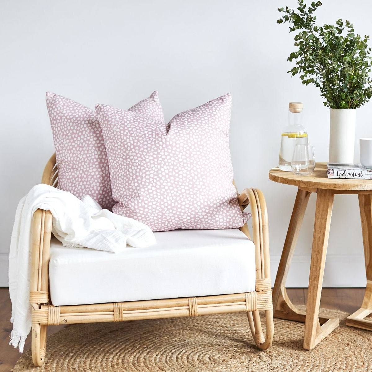 Terrazzo Blush Cushion Buy Contemporary Scatter Cushions