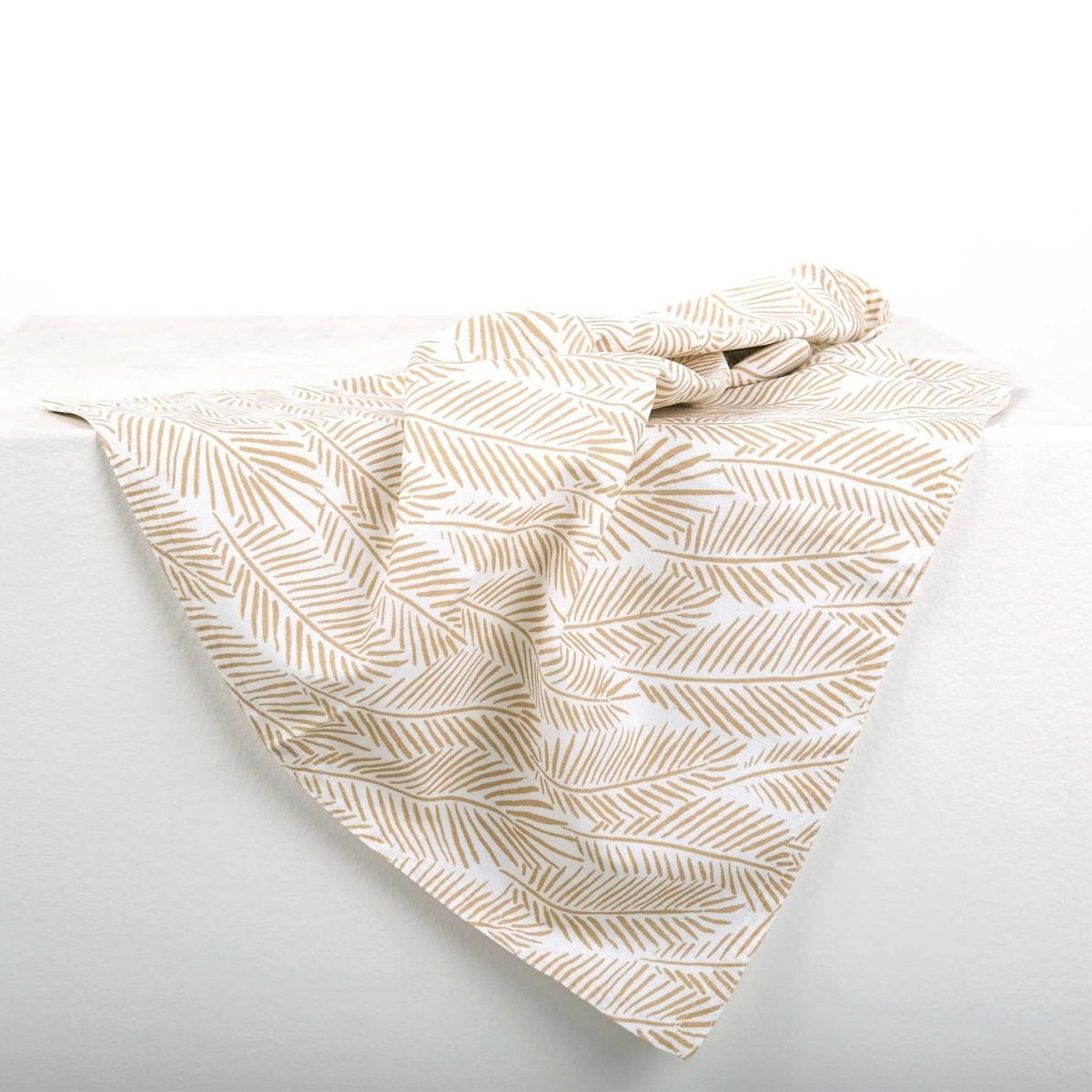 Palm Mustard Buy modern table linen online Australia